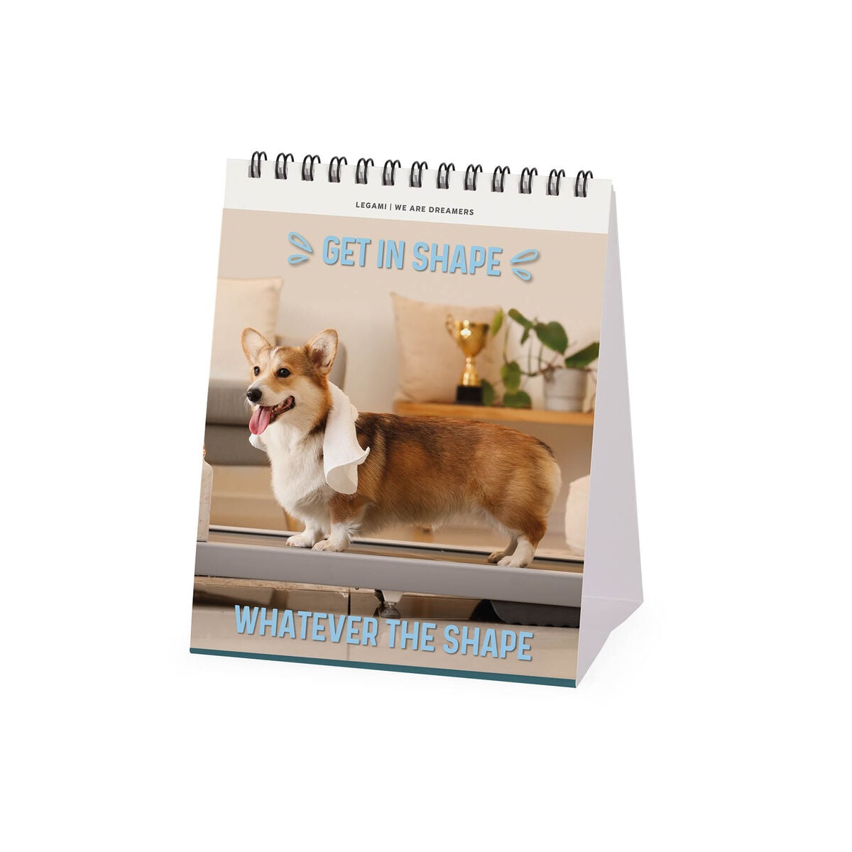 Legami - Supawstar 2027 Desk Takvim - 12 x 14,5 cm