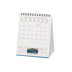 Legami - Mountains 2027 Desk Takvim - 12 x 14,5 cm