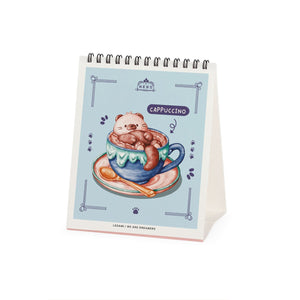 Legami - Cutie Foodie 2027 Desk Takvim - 12 x 14.5 cm