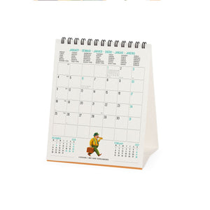 Legami - Kitap Lover's 2027 Desk Takvim - 12 x 14,5 cm