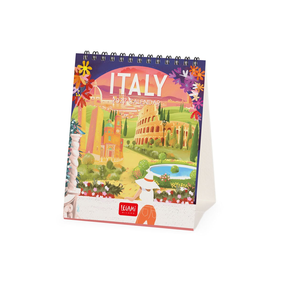 Legami - Italy 2027 Desk Takvim - 12 x 14,5 cm