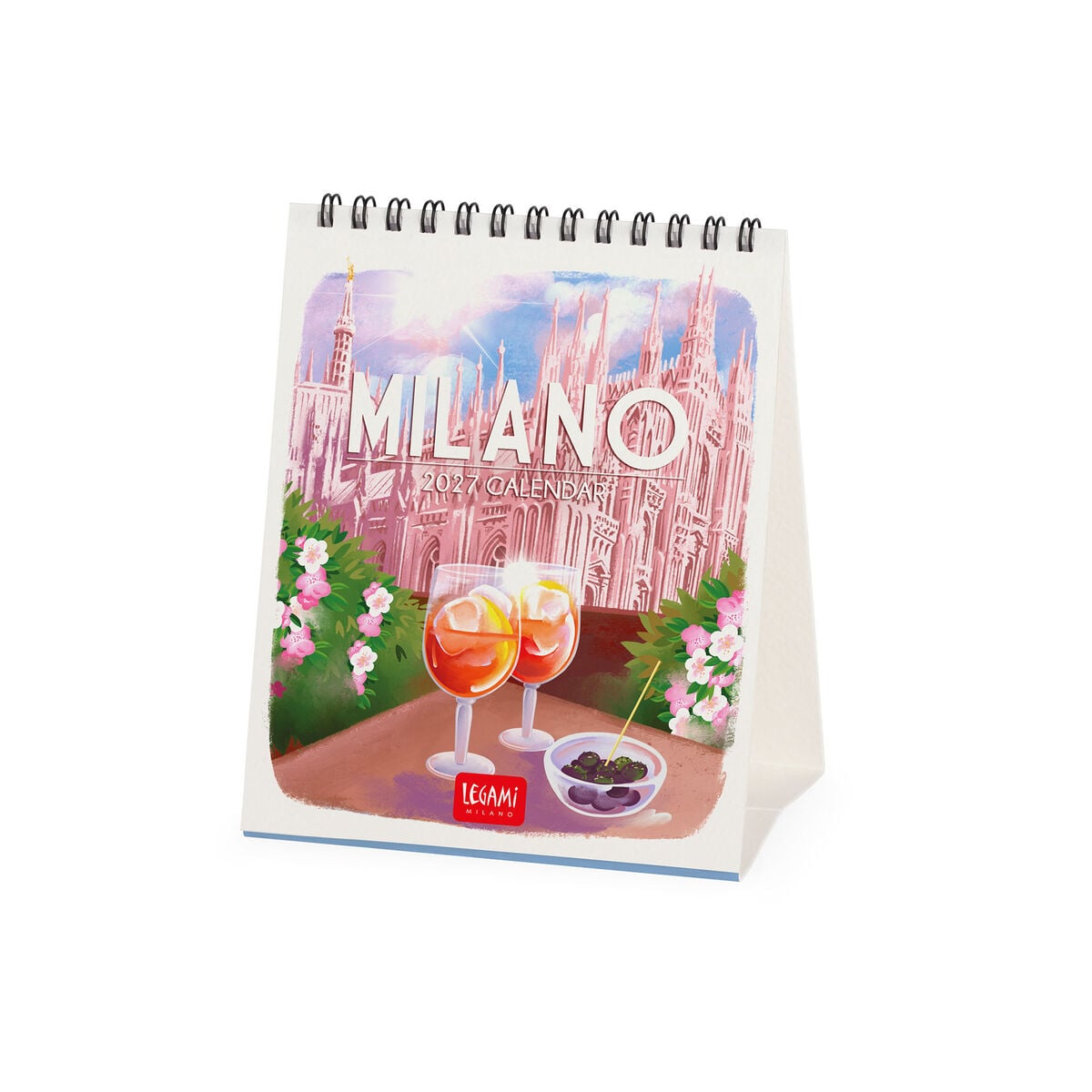 Legami - Milano 2027 Desk Takvim - 12 x 14.5 cm
