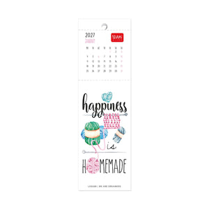 Legami - Aphorisms 2027 Kitap Ayracı Takvim - 5,5 x 18 cm