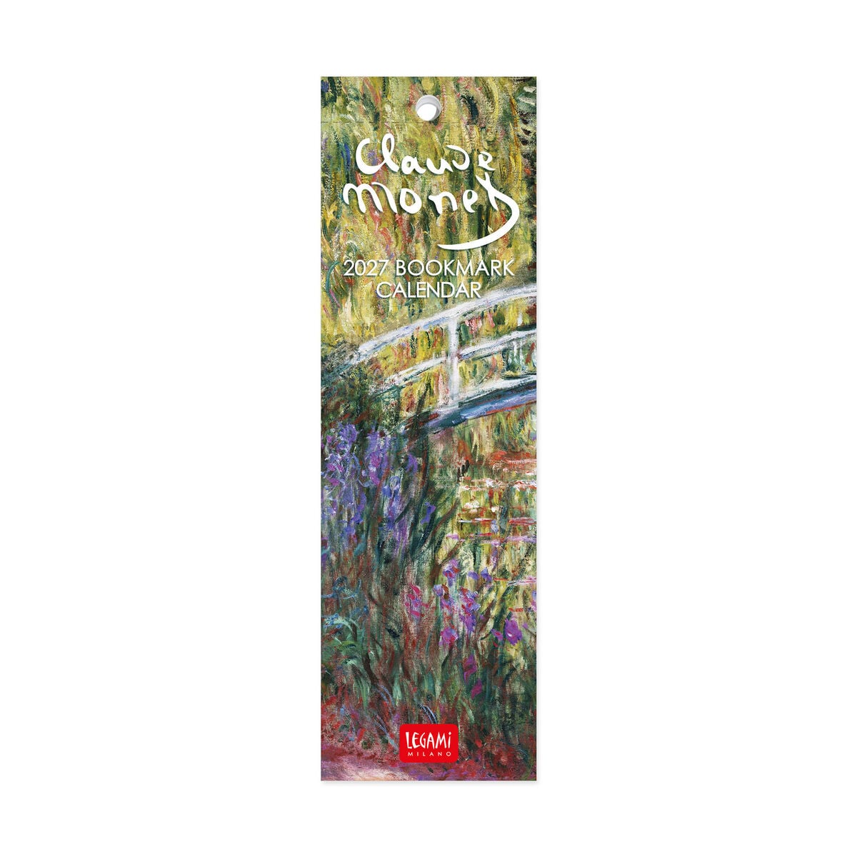 Legami - Monet 2027 Kitap Ayracı Takvim - 5,5 x 18 cm