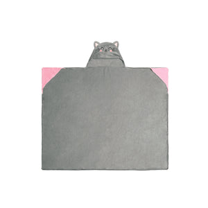 Legami - Kitty Hooded Blanket - Cosy Hugs