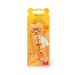 Legami - 2-in-1 Correction Tape ve Glue Tape - Bear Sweet Bear