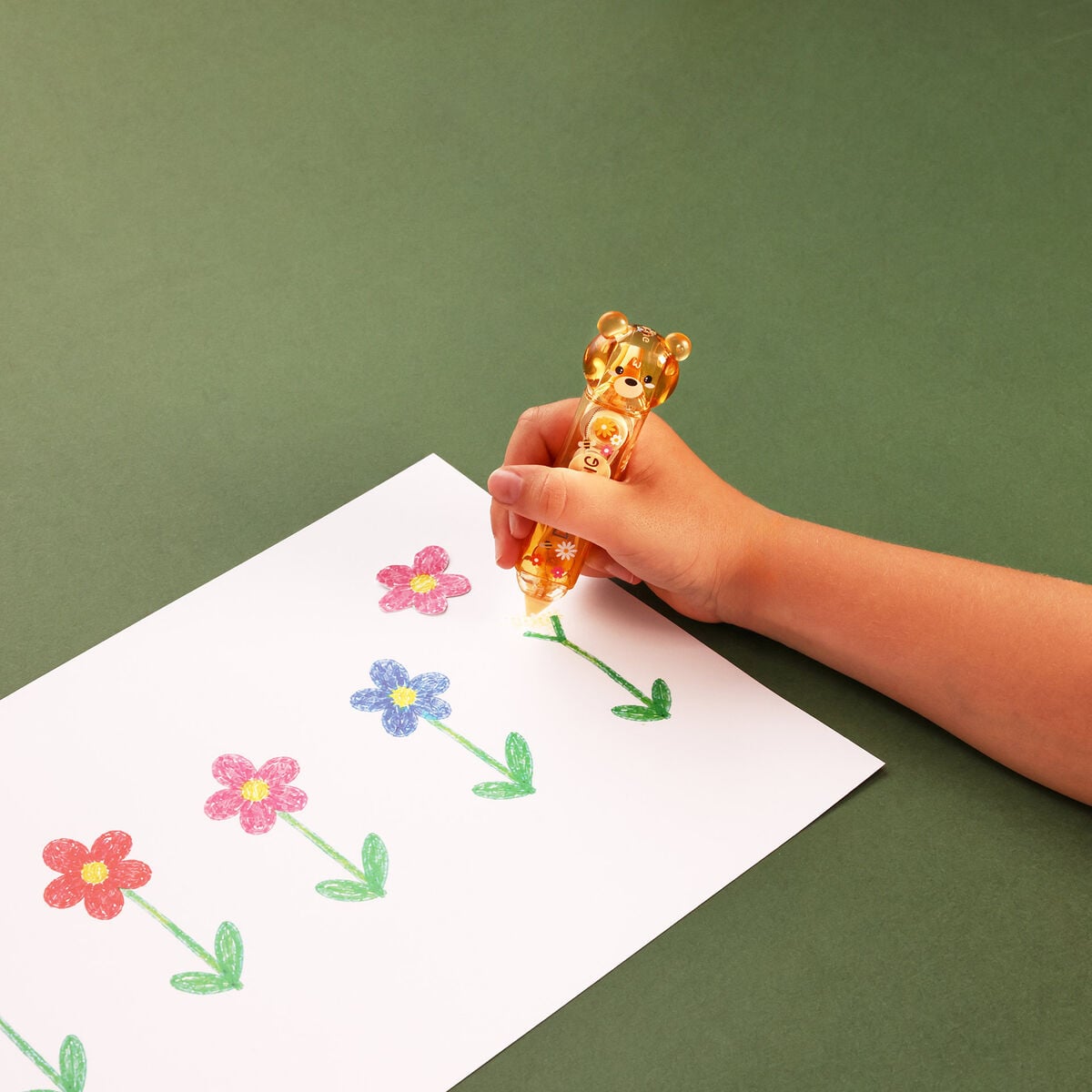 Legami - 2-in-1 Correction Tape ve Glue Tape - Bear Sweet Bear