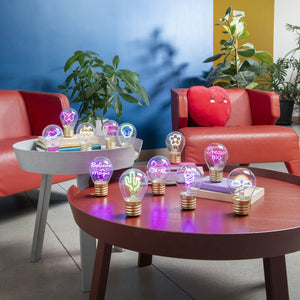 Legami - Dekoratif Lightbulb-Shaped Table Lamp - Dream Big - Bulb Fiction