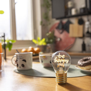 Legami - Dekoratif Lightbulb-Shaped Table Lamp - Be Mutlu - Bulb Fiction