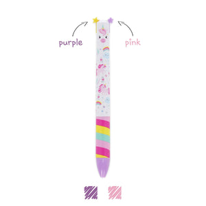 Legami - Tek Boynuzlu At Two-Colour Ballpoint Kalem - Click&Clack