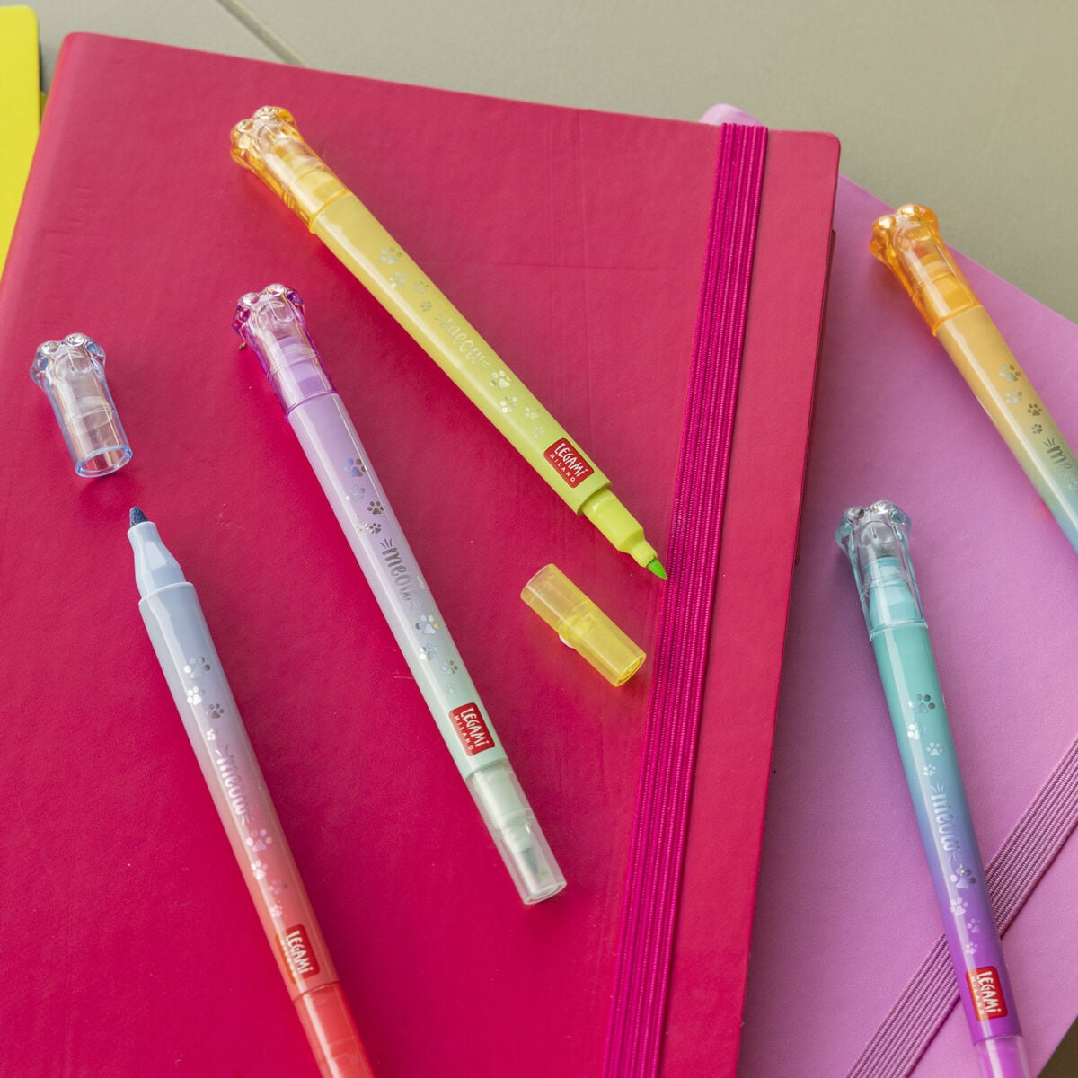Legami - 6er-Set Dual-Tip Layering-Marker - Meow