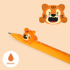 Legami - mit Stift "Grrreat Adventures" Tiger-Tieranhänger - Niedliche Freunde