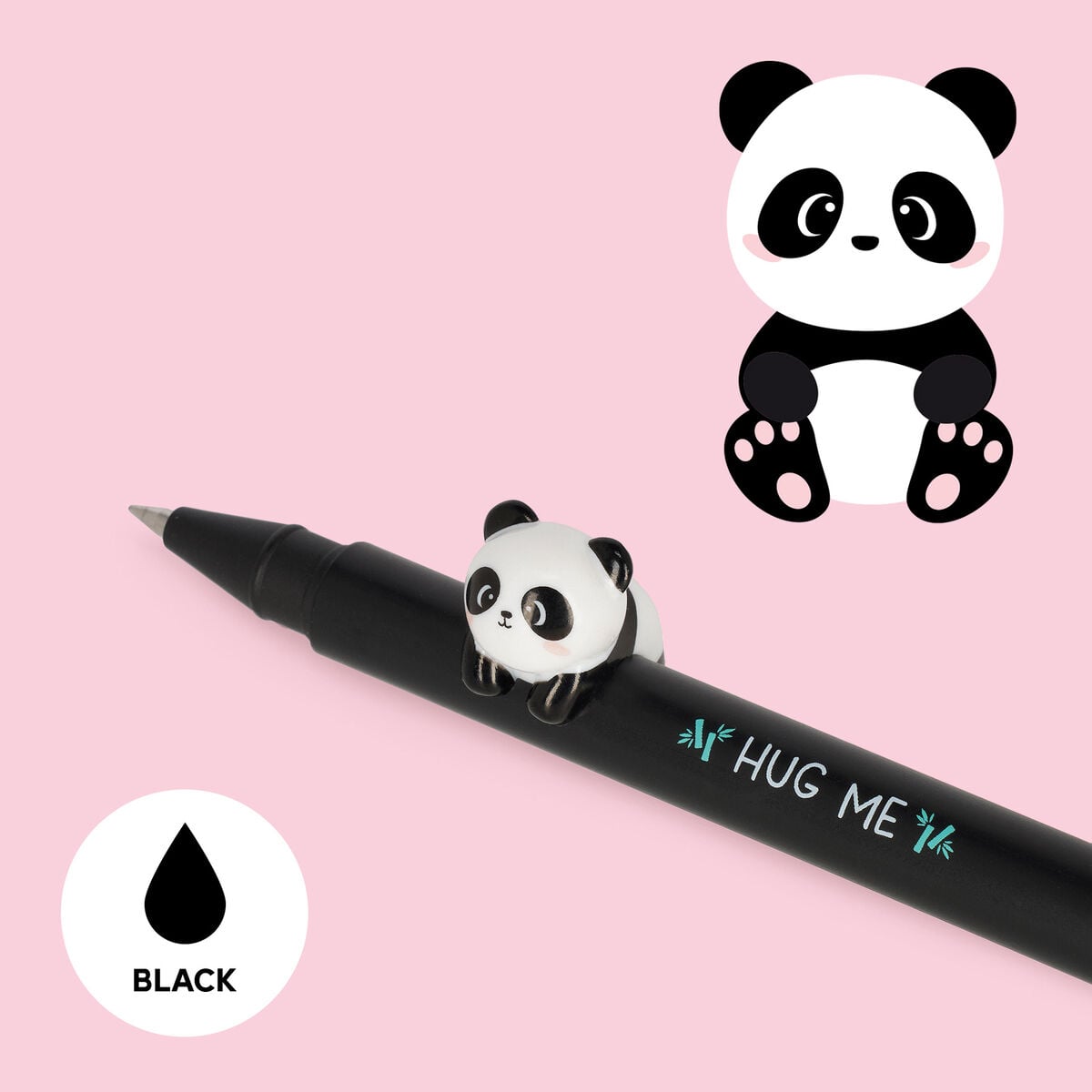 Legami - Kalem ile "Hug Me" Panda Hayvan Süsü - Sevimli Arkadaşlar