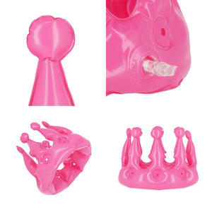 Legami - Pink Inflatable Crown - Princess - Parti Princess