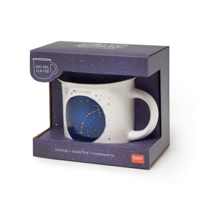 Legami - Porcelain Tasse - Scorpio - Count Your Lucky Stars