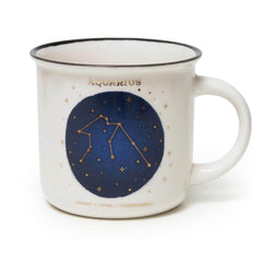 Legami - Porcelain Becher - Aquarius - Count Your Lucky Stars