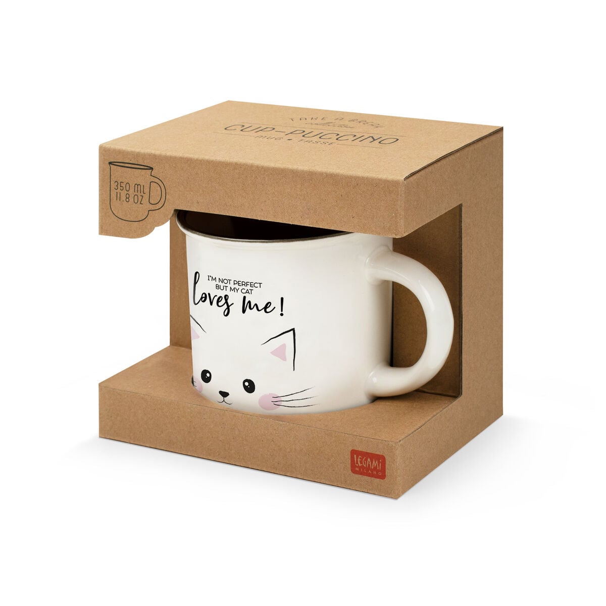 Legami - Porcelain Kupa - Kitty - Cup-Puccino