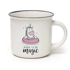 Legami - Porcelain Kupa - Tek Boynuzlu At - Cup-Puccino