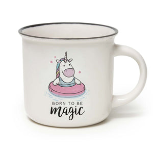 Legami - Porcelain Kupa - Tek Boynuzlu At - Cup-Puccino