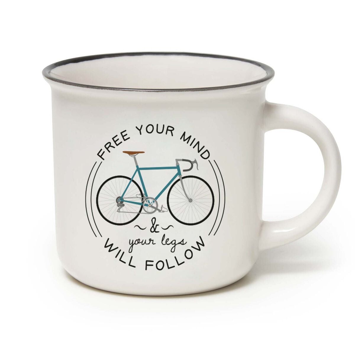 Legami - Porcelain Kupa - Bike Lover - Cup-Puccino