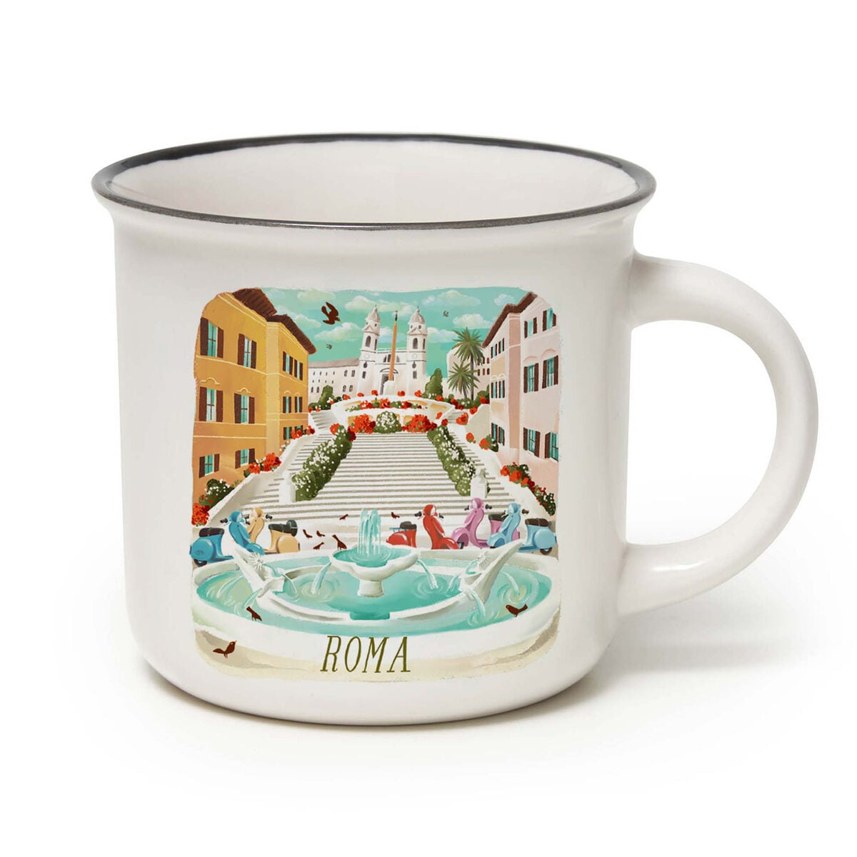 Legami - Porzellanbecher - Roma - Cup-Puccino