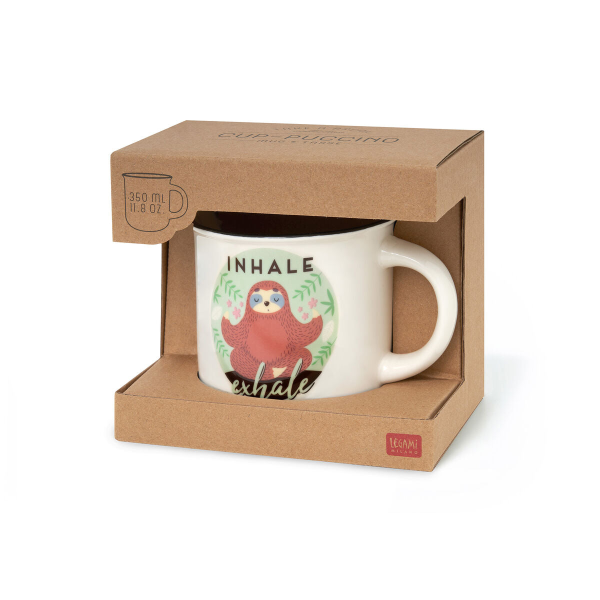Legami - Porcelain Becher - Sloth - Cup-Puccino
