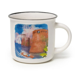 Legami - Porcelain Kupa - Livorno - Cup-Puccino