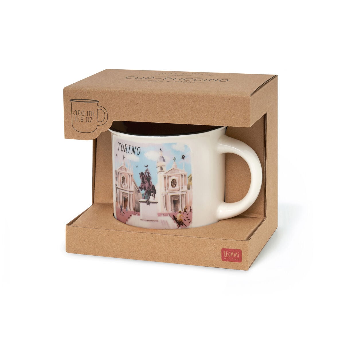 Legami - Porcelain Kupa - Torino - Cup-Puccino