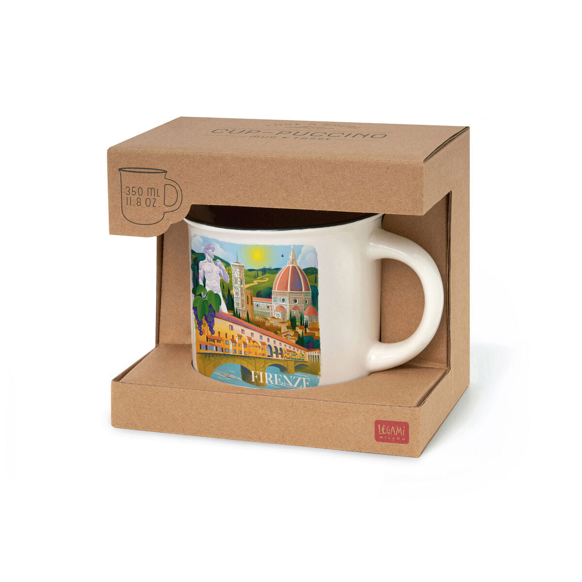 Legami - Porcelain Kupa - Florence - Cup-Puccino