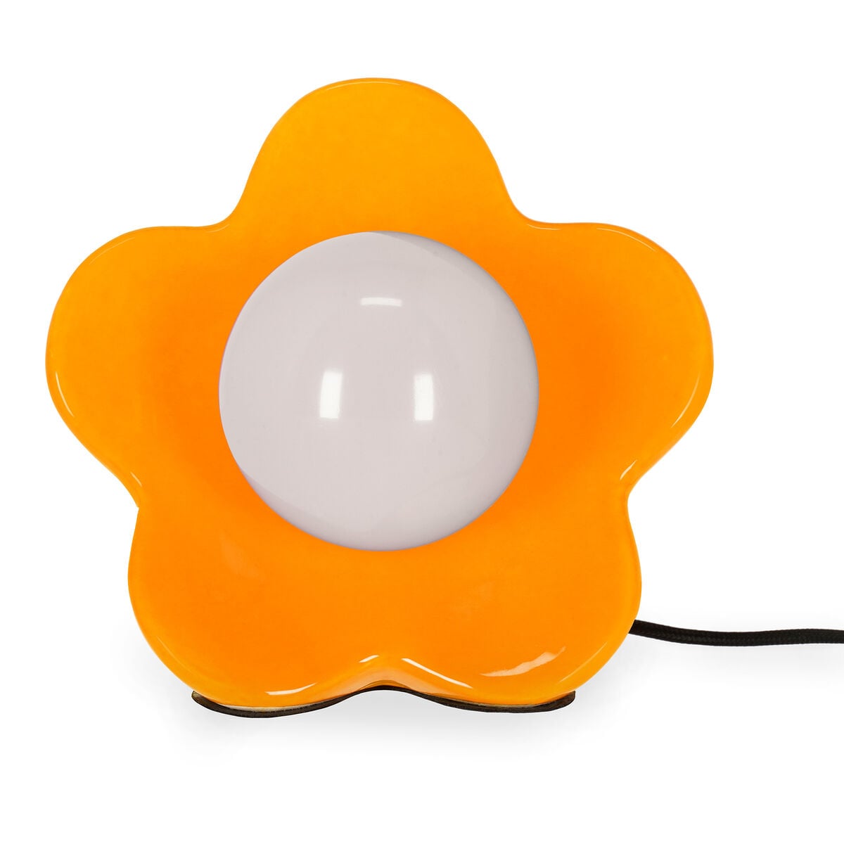 Legami - Shiny Orange Led Table Lamp - Flower Power