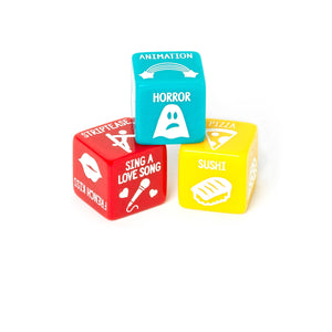 Legami - 3er-Set Dice - Date in Progress