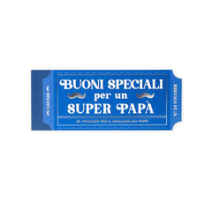 Legami - Buch 24 Vouchers Dad - Italian - Gift Vouchers
