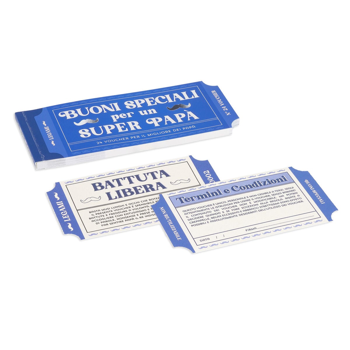 Legami - Buch 24 Vouchers Dad - Italian - Gift Vouchers