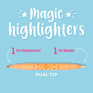 Legami - Seti 6 Erasable Highlighters