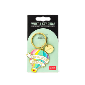 Legami - Enamel Key Chain - Hot Air Balloon - What a Anahtarlık!