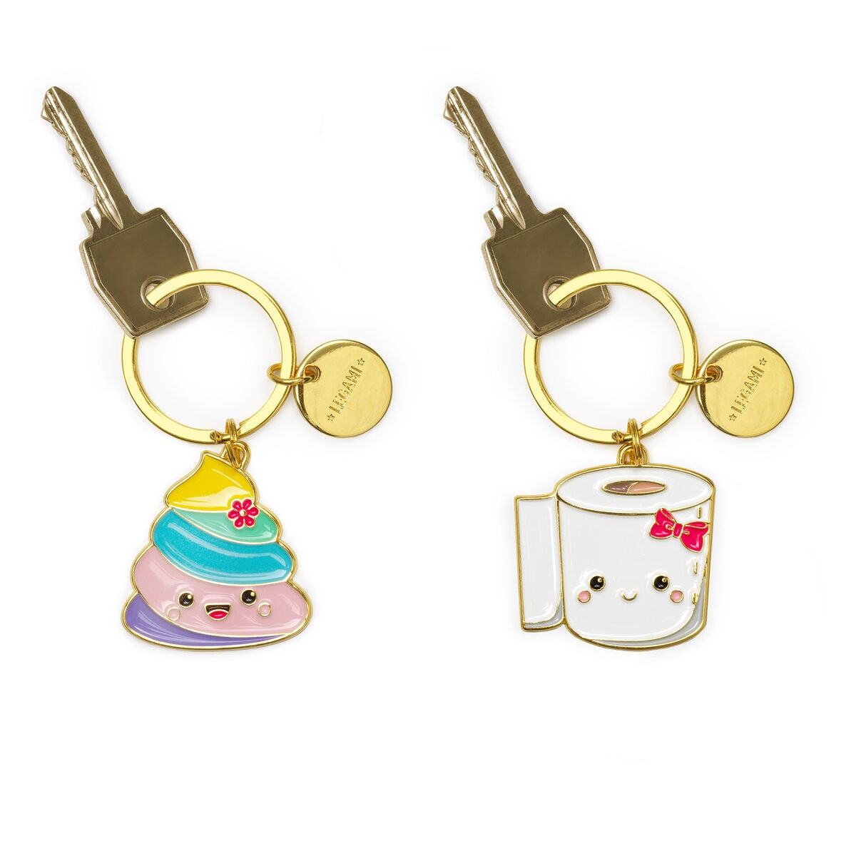 Legami - Enamel Key Chain - Poo - What a Schlüsselanhänger!