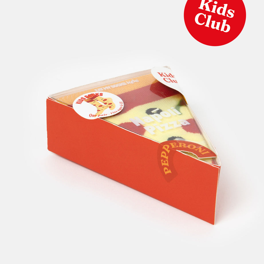 Eat My Socks - Çocuk Napoli Pizza Çorap - Dinossi