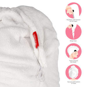 Legami - Panda Hair Turban Towel - Aşk My Hair