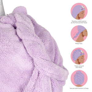 Legami - Einhorn Haar-Turban-Handtuch - Liebe My Hair
