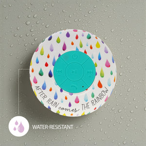 Legami - After Rain wasserabweisender Bluetooth®-Freisprechlautsprecher - Singen unter der Dusche