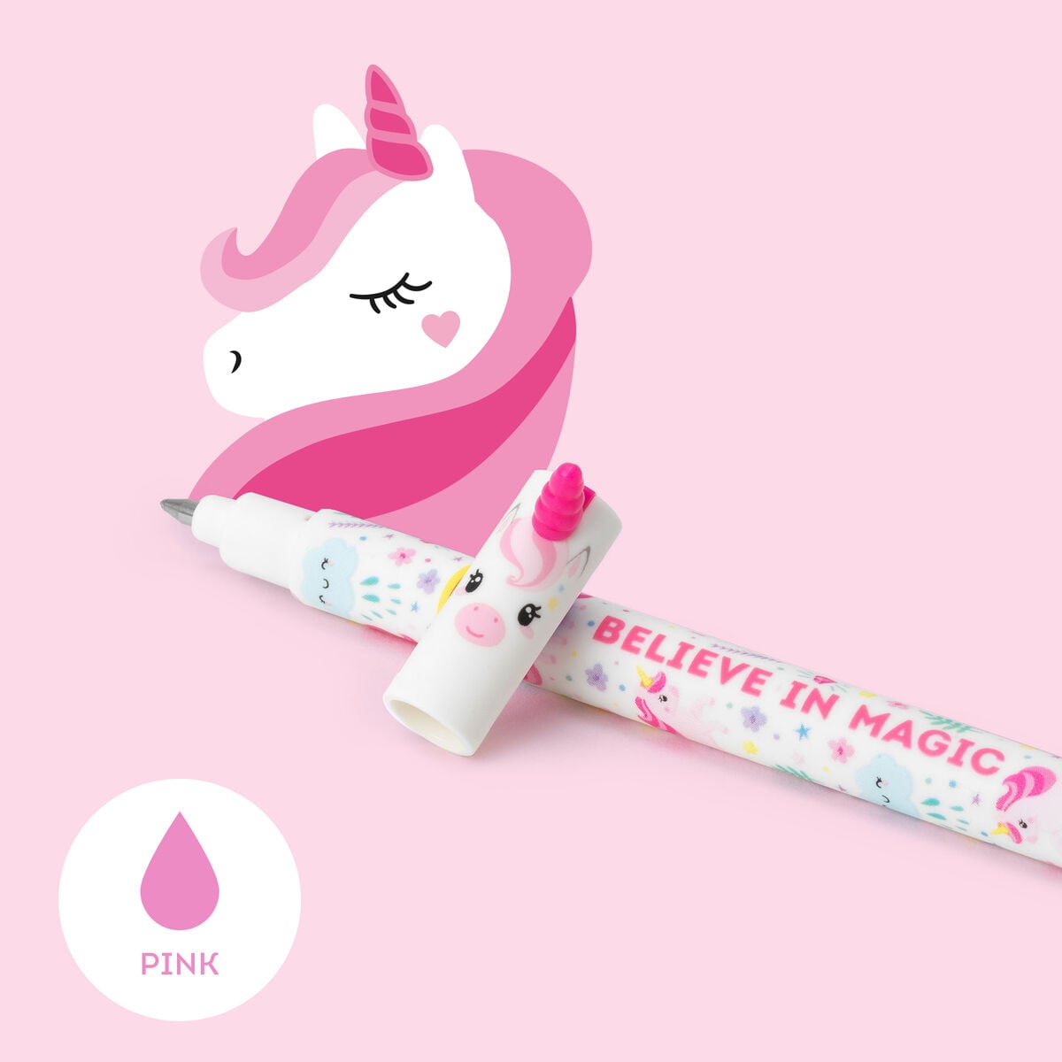 Legami - "Believe In Magie" Einhorn Radierbarer Stift