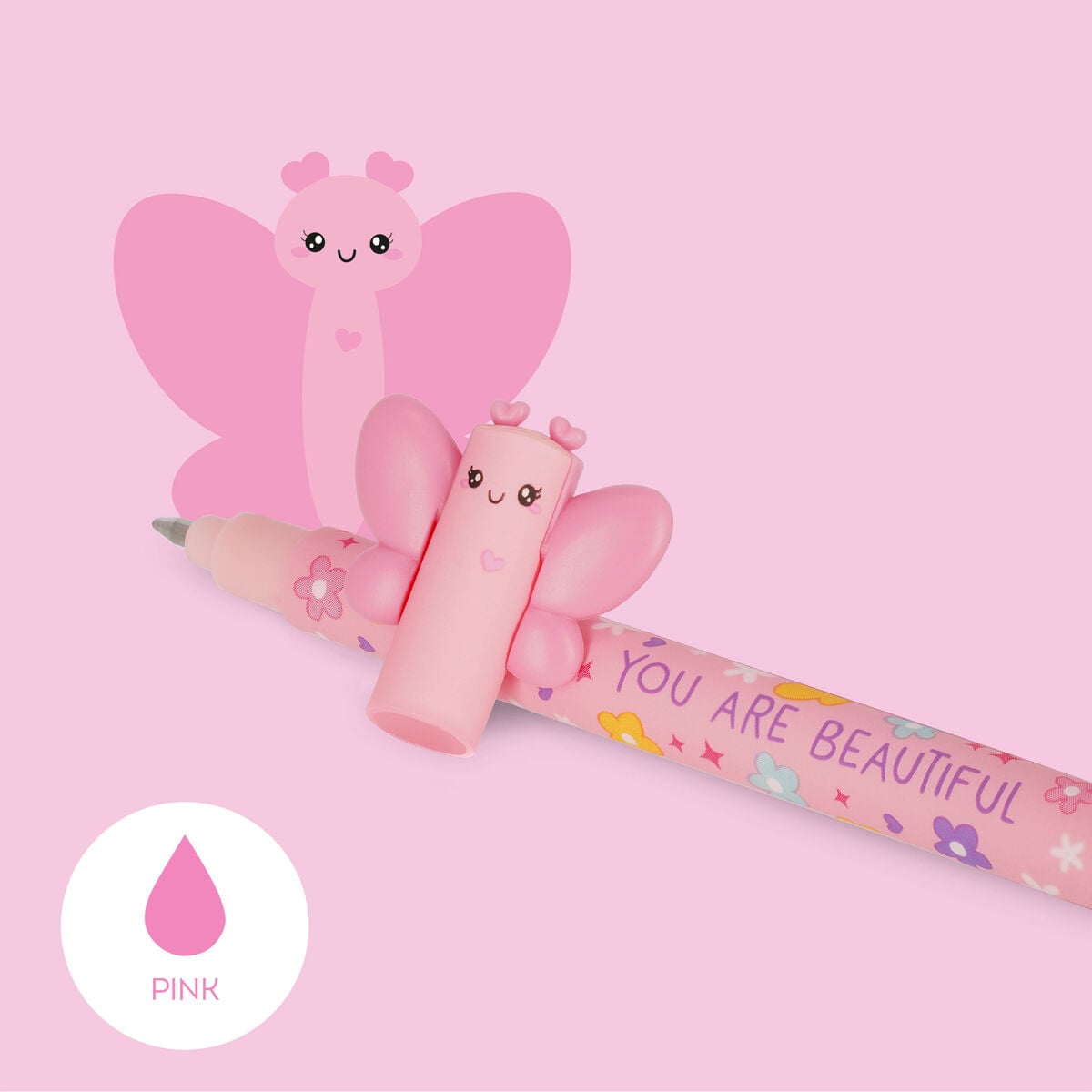 Legami - You Are Beautiful Butterfly Erasable Kalem