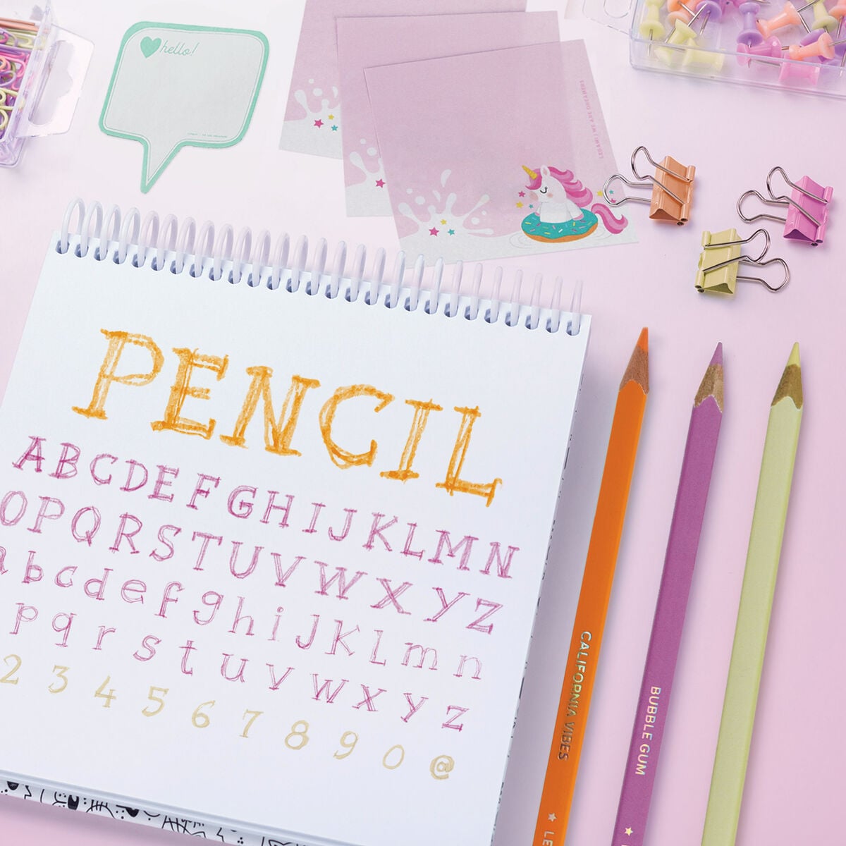 Legami - Seti 12 Colouring Pencils in Sunset Palette - Live Colourfully