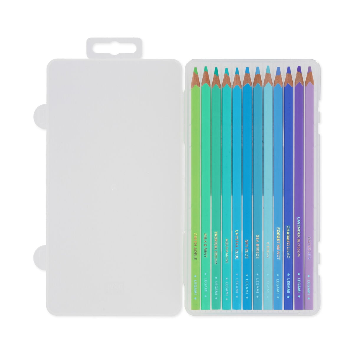 Legami - Seti 12 Colouring Pencils in Ocean Palette - Live Colourfully