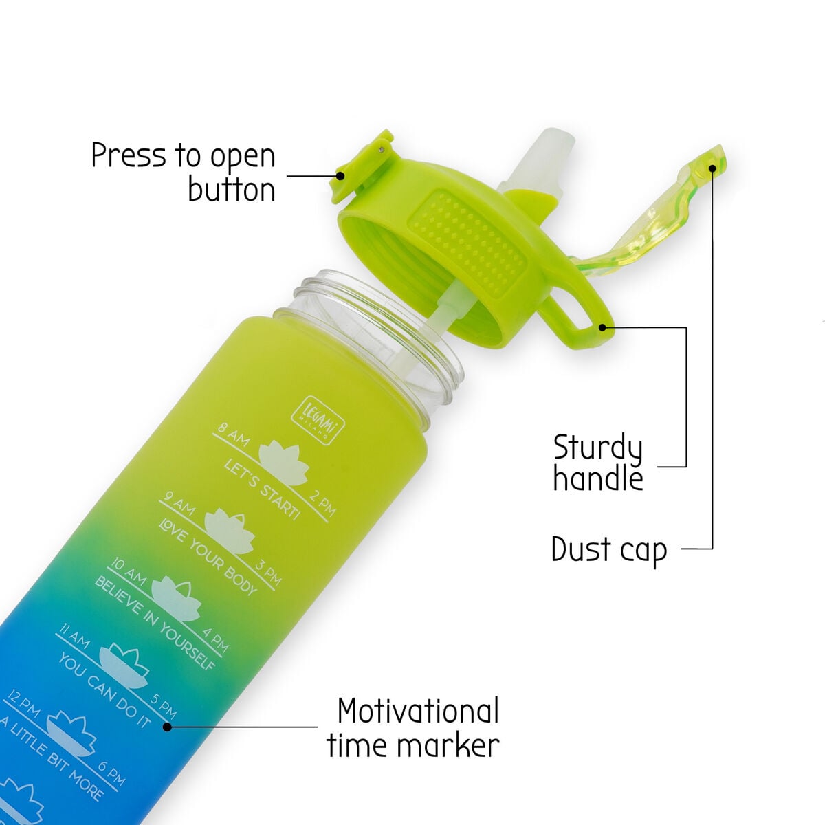 Legami - Goals Flasche - Energy Boost - Liebe Yourself