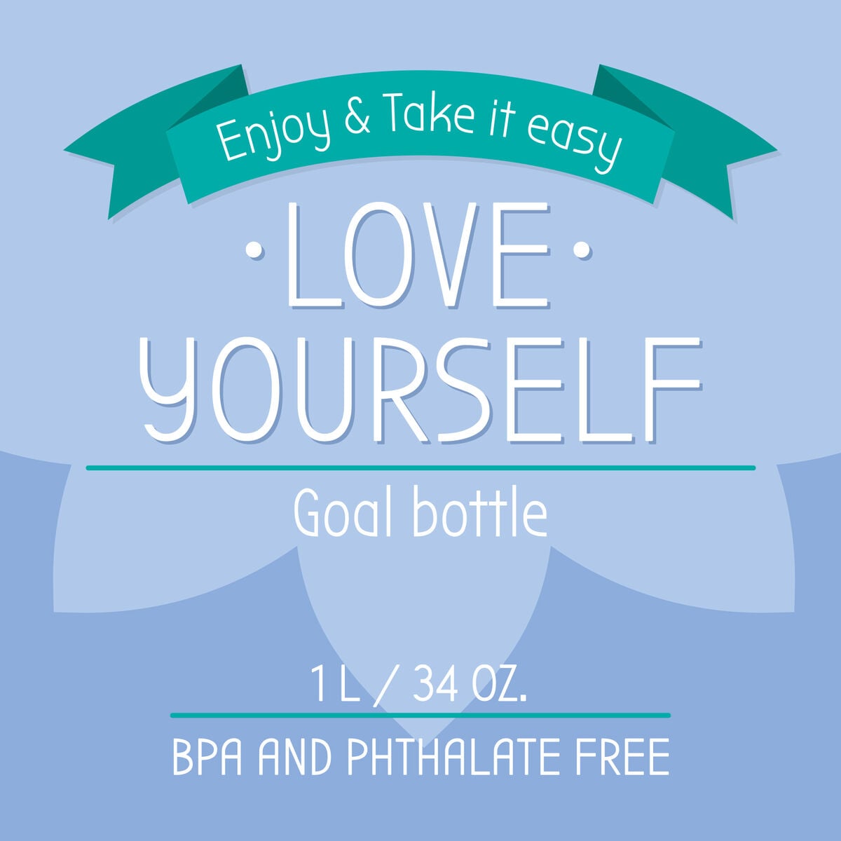 Legami - Goals Flasche - Energy Boost - Liebe Yourself