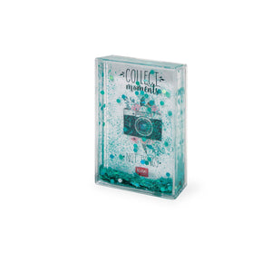 Legami - Glitter Photo Frame - Aqua Camera