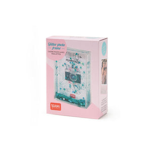Legami - Glitter Photo Frame - Aqua Camera