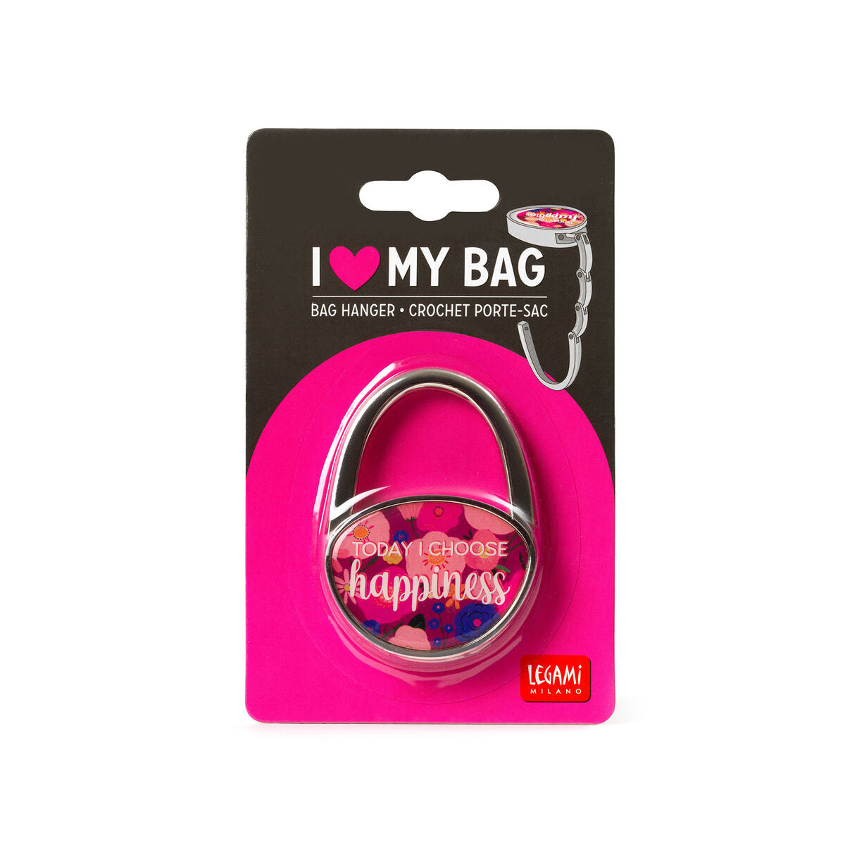 Legami - Çiçekler Çanta Hanger - I Aşk My Çanta