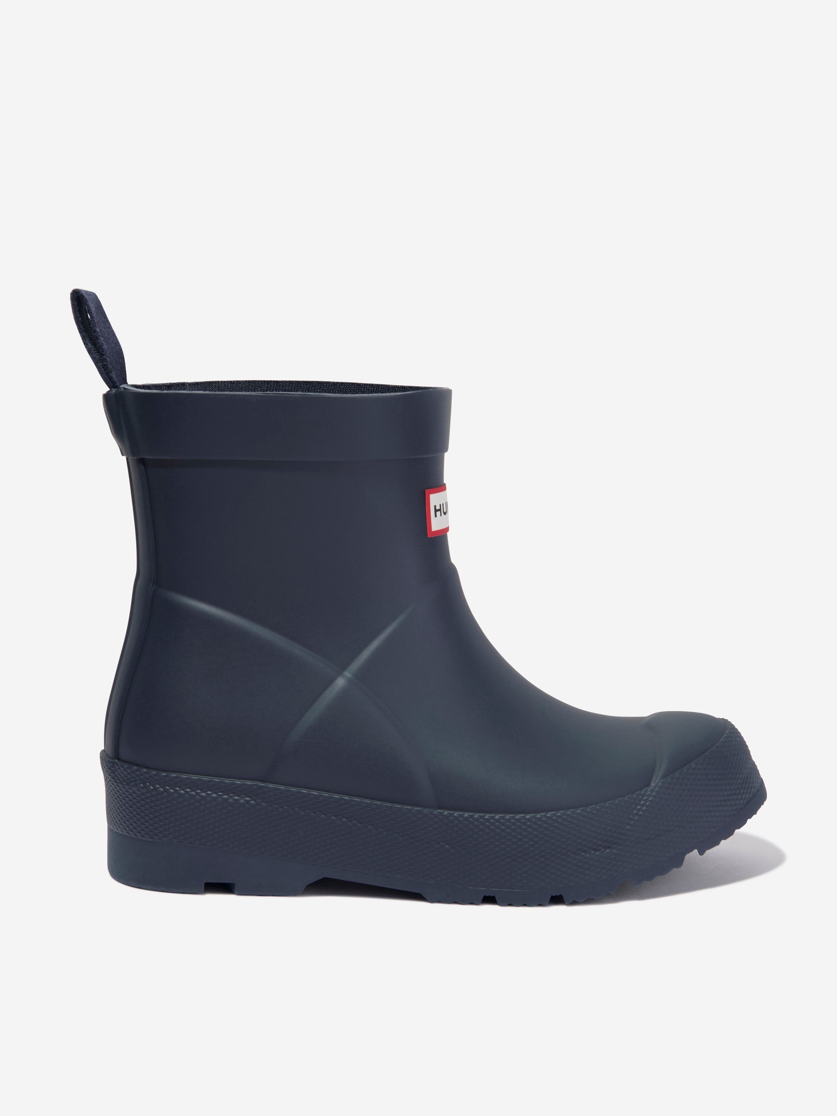 Hunter Kids Play Boots in Navy